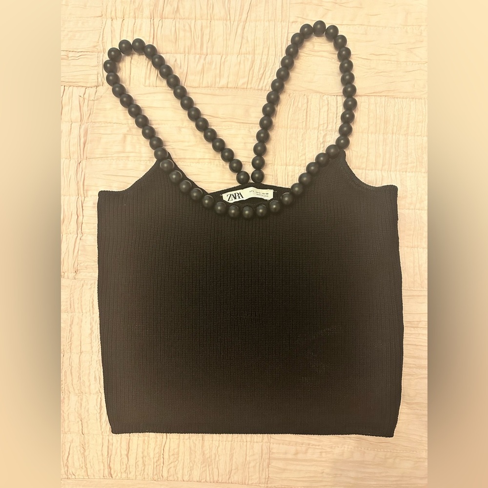 Beaded tank top